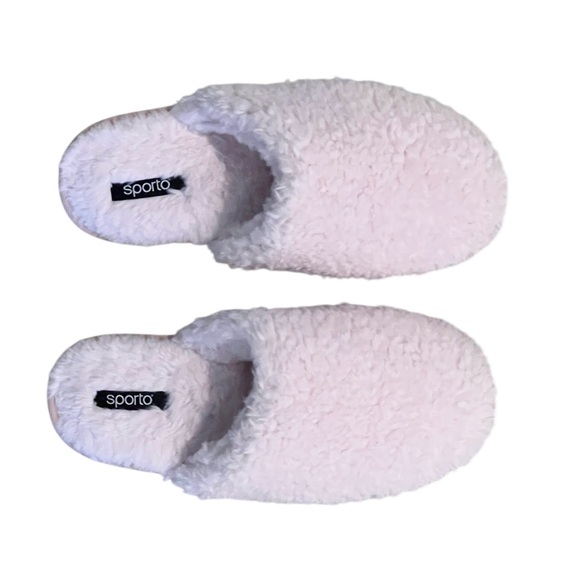 Sporto Pink Susie Faux Shearling Slippers - Picture 4 of 15
